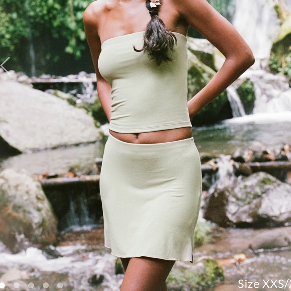 Indigo Luna Earth Angel Skort Aloe